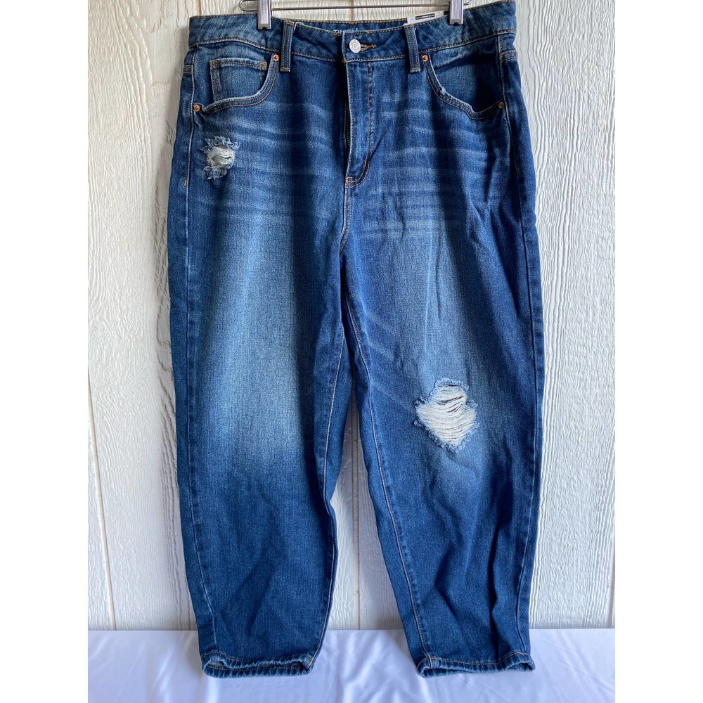 Time and Tru Denim Cropped Pants Capris size 14